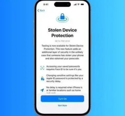 承留镇苹果授权维修店分享被盗设备保护功能开启方法 