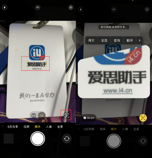 承留镇苹果手机维修分享升级iOS 16后如何通过相机翻译文本 