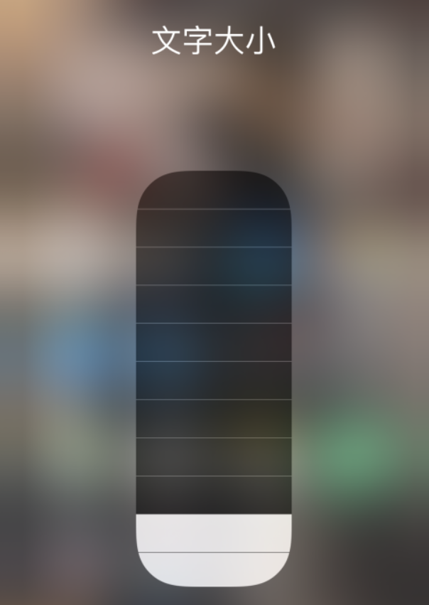 承留镇苹果手机维修分享小技巧：在 iPhone 控制中心快速调节字体大小 