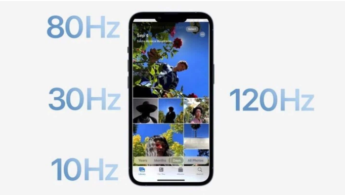 承留镇苹果14维修分享iPhone 14有高刷吗 