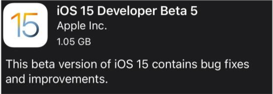 承留镇苹果手机维修分享如何升级到iOS15.0 beta5 